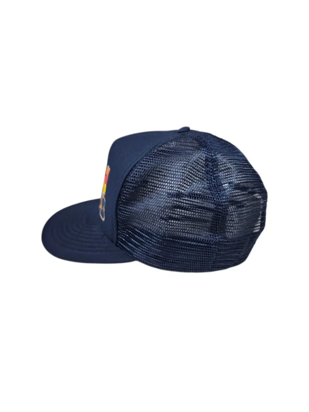 Vintage Houston Astros Rainbow Trucker Hat Snapback Blue MLB Constanzo Caps